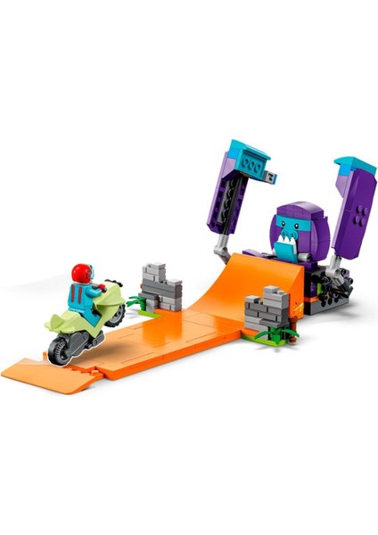 60338 LEGO City - Şempanze Yumruğu Gösteri Çemberi 226 Parça +7 Yaş
