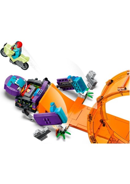 60338 LEGO City - Şempanze Yumruğu Gösteri Çemberi 226 Parça +7 Yaş