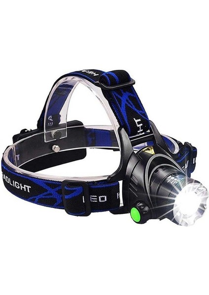 Ps-Xq-19 T6 800 Lümen Profesyonel T6 Şarjlı Zoomlu Kafa Lambası