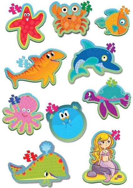 1710 Baby Puzzle Benim Ilk Puzzlem Deniz Canlıları fiyatları