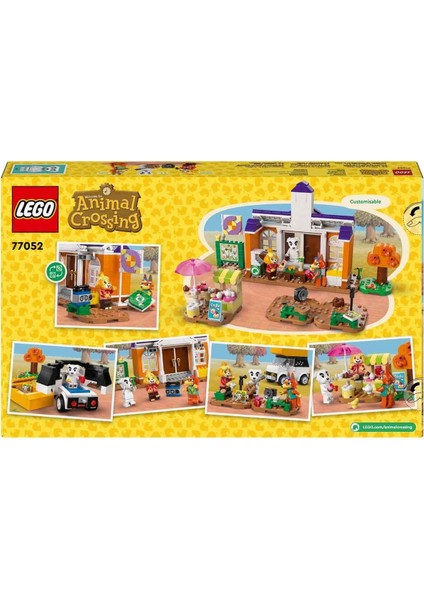 77052 LEGO Animal Crossing K.k. Meydan Konseri 550 Parça +7 Yaş