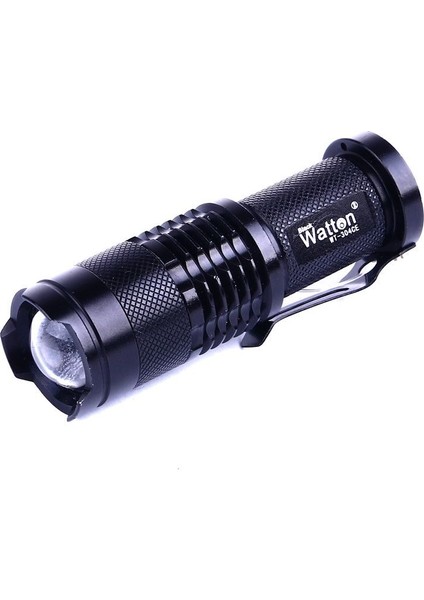 Mini Güçlü Şarjlı Pilli El Feneri WT-304