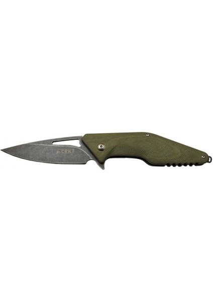 Crkt Dıvısıon 4415 Grn Kamp / Outdoor Çakı 21 cm - Yarı Otomatik, Kemerlikli, Kutulu