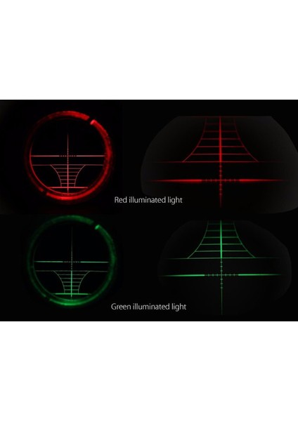 3-9X50AOEG Çıft Işıklı Retikül Optik Görüş Kapsamlı Zoomlu Dürbün(B)