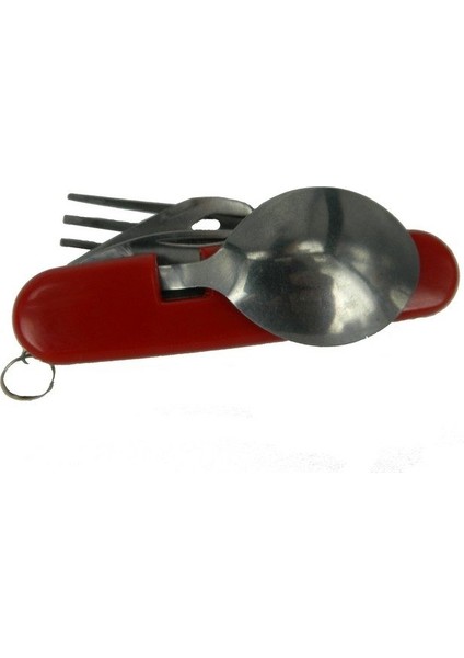 K 524 Rd Çok Amaçlı Çakı (Çatal, Kaşık, Bıçak) 9cm - Plastik Gövde