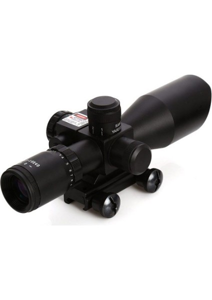 Süper Zoomlu Lazerli Profesyonel Dürbün 2.5 - 10 x 40/e