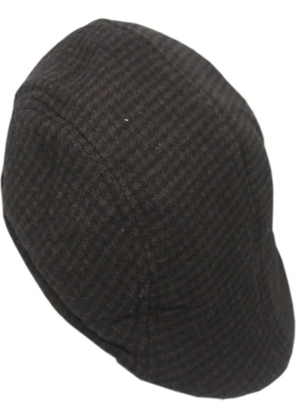 Yoncatoptan Kış ve Sonbahar Için Desenli Kahve Renk Kasket Şapka Esnek ve Rahat Kullanım fiyatları
