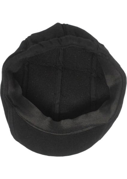 Yoncatoptan Kış ve Sonbahar Için Kulaksız Siyah Kasket Şapka Rahat ve Esnek modelleri