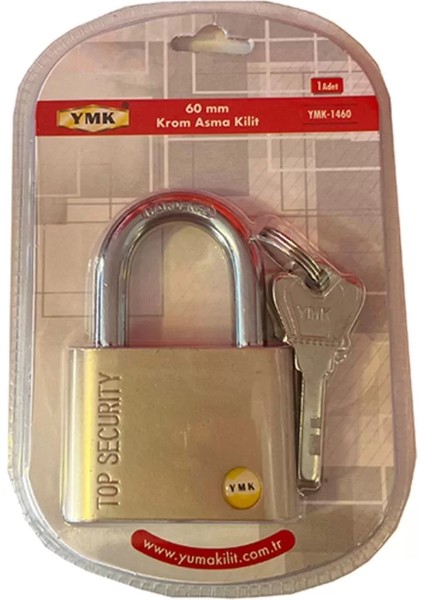 Krom Asma Kilit 60MM