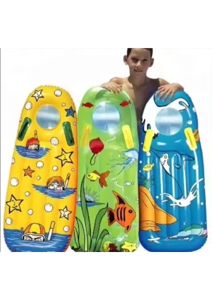Çocuklar Için Figürlü Şişme Deniz Yatağı modelleri