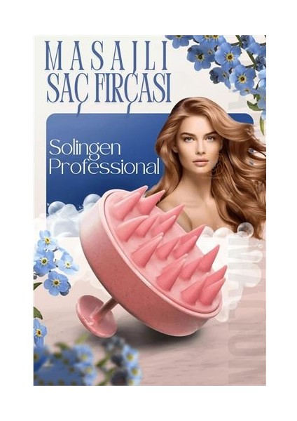 Dktt Masajlı Saç Yıkama Fırçası Solingen Professional