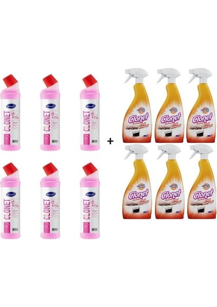 6 Adet Taski Clonet Extra Kireç Çözücü 750 ml 6 Adet