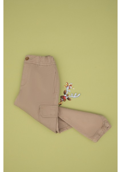 Kız Çocuk Kum Pantolon (Kanvas-Chino) 50301376-Vr085