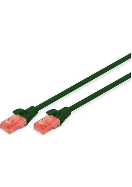 Dıgıtus 0.25M Cat6 Utp DK-1617-0025/G Yeşil Patch Kablo (10'lu Paket)