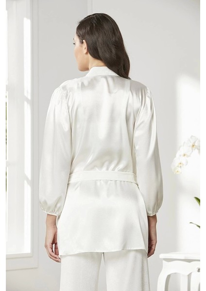 Pierre Cardin 2050 Kadife Saten 3'lü Kadın Crop'lu Pijama Takımı modelleri