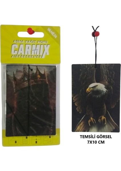 Dekoratif Asma Kağıt Koku Oto Ev Kokusu Kağıt Koku Vanilya Kokulu 1 Adet