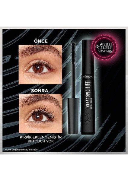 L'oréal Paris Telescopic Lift Extra Black Maskara fiyatları