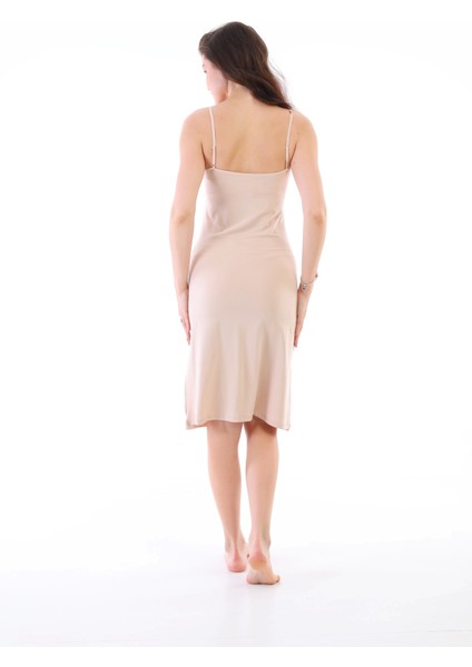Freshness 3165 Kadın Modal Askılı Jüpon Kombinezon
