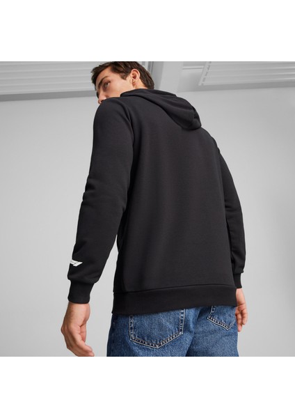 F1 Motorsport Logo Graphıc Erkek Kapüşonlu Sweatshırt