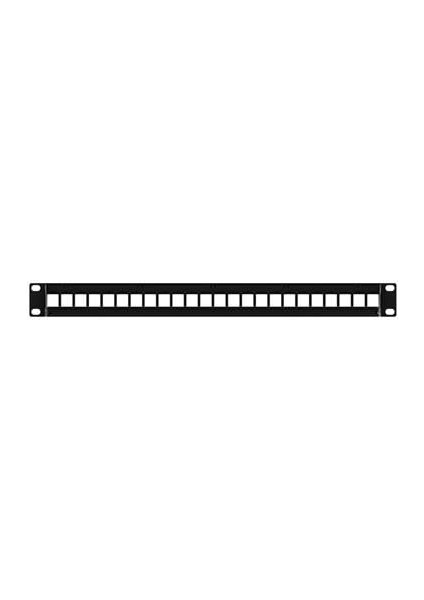 1u 24PORT Cat6 Utp Boş Patch Panel AC-610-24
