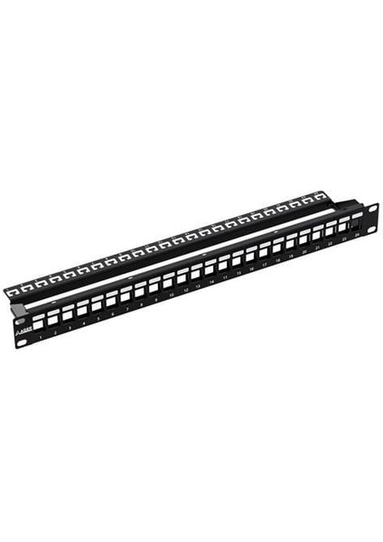 1u 24PORT Cat6 Utp Boş Patch Panel AC-610-24