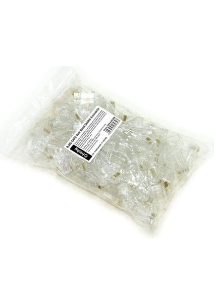 Frısby Cat6 Utp FNW-RJ4528N RJ45 100LÜ Paket Plastik Konnektör (Yeni Nesil)