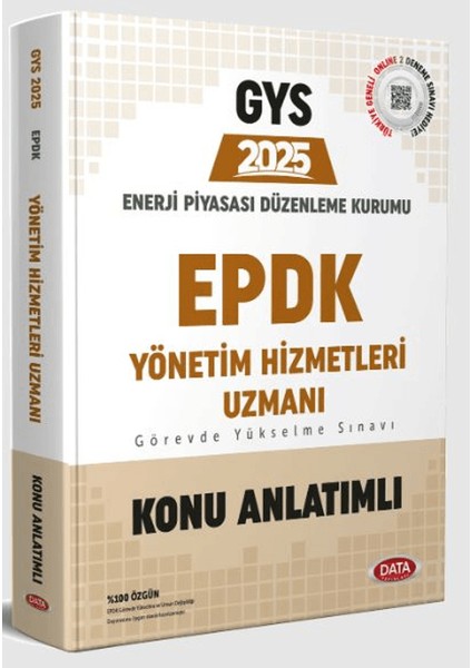 Enerji Piyasası Düzenleme Kurulu Epdk (Yönetim Hizmetleri Uzmanı) Gys Konu Anlatımlı