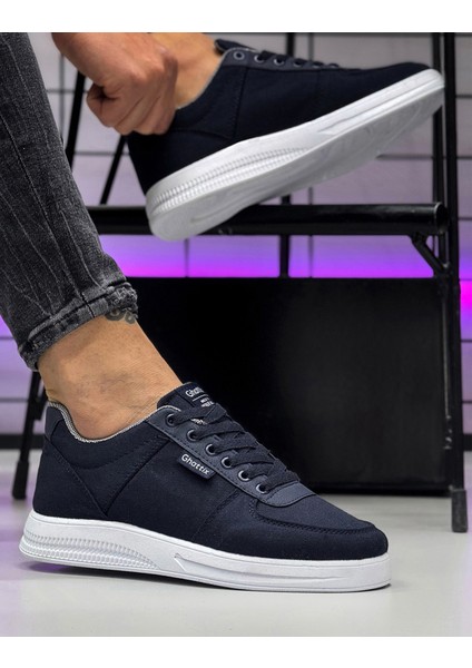 Erkek Keten Sneaker Ayakkabı