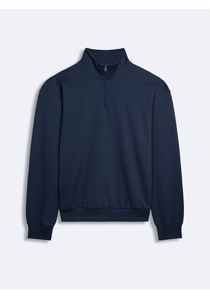 Lacivert Sweatshırt