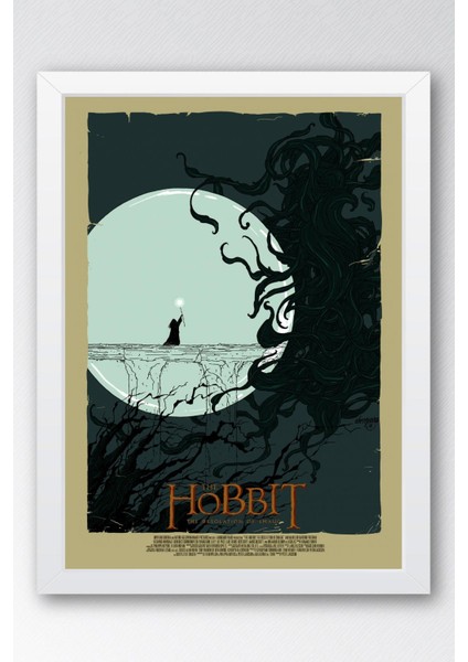 The Hobbit Çerçeveli Tablo - Film Posteri Tablo