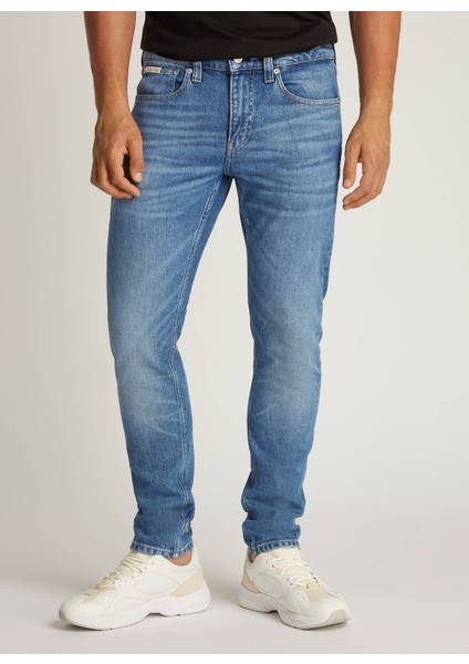 Normal Bel Slim Tapered Erkek Denim Pantolon J30J3265271A4 Slım Taper fiyatları