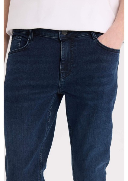 Carlo Skinny Fit Ekstra Dar Kalıp Normal Bel Ekstra Dar Paça Jean Pantolon B3620AX25SP