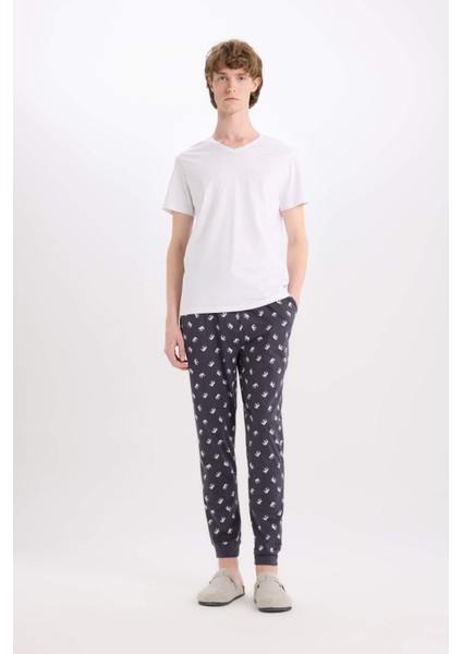 Regular Fit Desenli Cepli Pijama Altı E0497AX25SP fiyatları