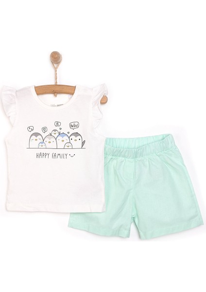 Kız Tshirt-Şort Kız Bebek