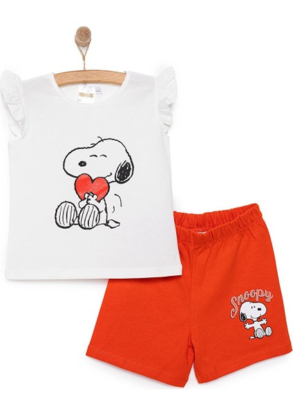 Snoopy Kız Atlet-Şort Kız Bebek