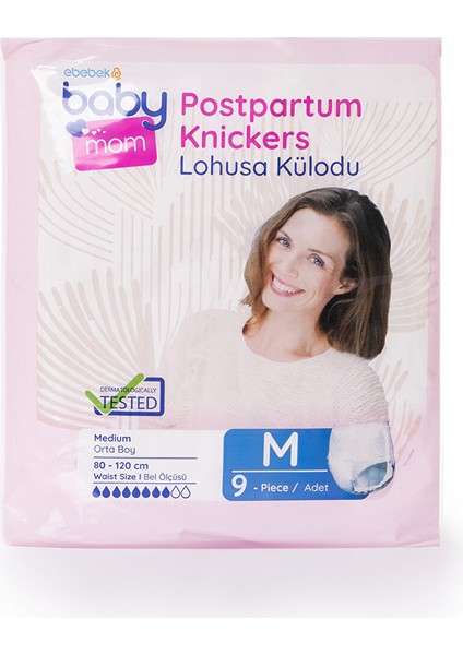 Emici Külot Orta Medium 9 Adet
