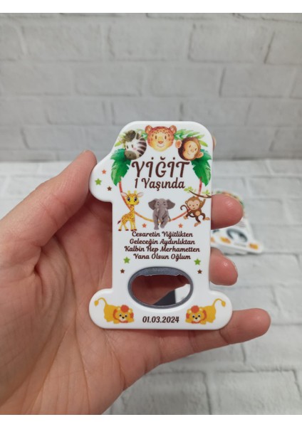 Onuratasarlat 25 Adet Bir Magnet Açacak Yeni Doğan, Doğum Günü, Sünnet, Nişan, Söz, Düğün Hediyelik