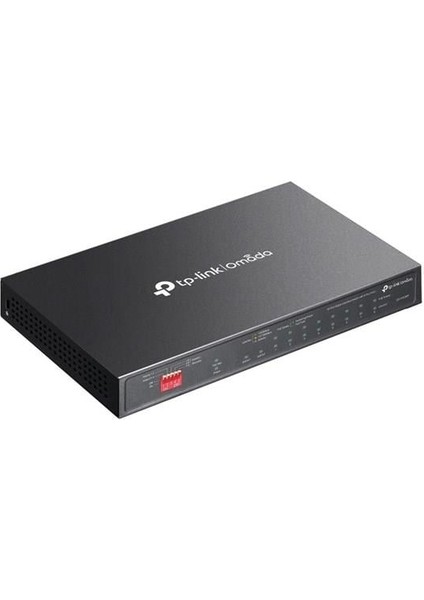 Tp-Lınk 8port DS110GMP Gıgabıt 1-Sfp 2-Uplınk 123W Full Poe Yönetilemez Swıtch
