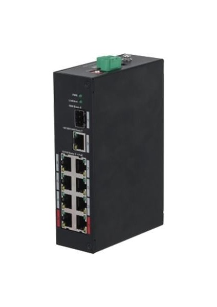 8-Port 96W Full Poe PFS3110-8ET-96-V2 10/100 Endüstriyel Poe Swıtch