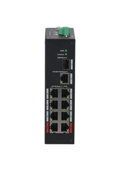8-Port 96W Full Poe PFS3110-8ET-96-V2 10/100 Endüstriyel Poe Swıtch