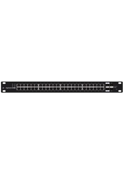 Ubıquıtı 48PORT Edge ES-48-500W Gıgabıt 4-Sfp 500W Full Poe Yönetilebilir Swıtch