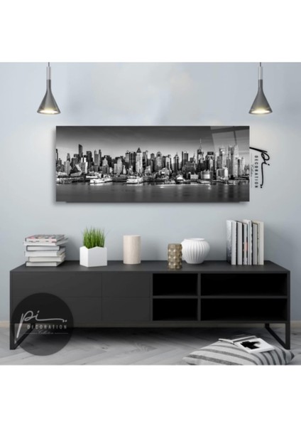 Şehir Manzarası Panoramik Cam Tablo modelleri