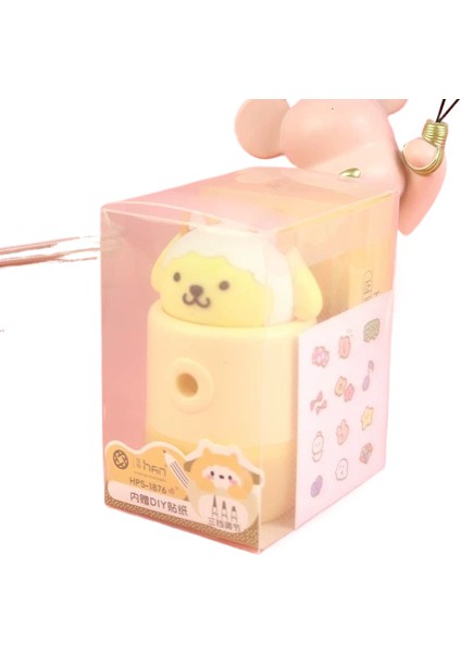 Kalemtıraş Karikatür Şekli Öğrenci Kalemtıraşı (Yurt Dışından)