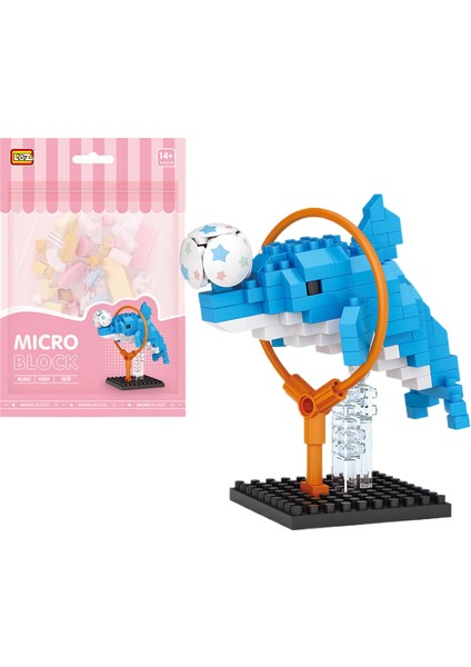 Loz Mini Yunus Çocuk Oyuncak Yapım Seti 150 Parça (Yurt Dışından)