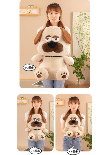 35CM Büyük Gözli Shar Pei Köpek Yurdu (Yurt Dışından)