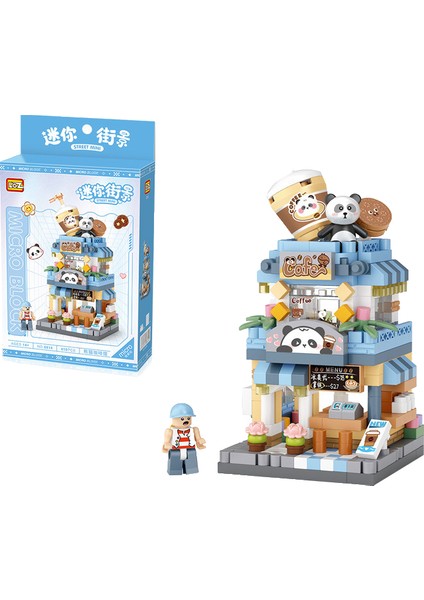 Loz Mini Cafe Oyuncak Yapımı Seti 410 Parça (Yurt Dışından)