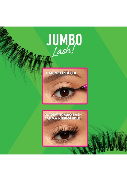 Jumbo Lash Takma Kirpik - Ego Flare