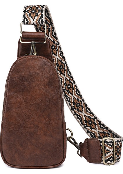 Crossbody Çanta Kadın Modası Bayan Göğüs Çantası (Yurt Dışından)