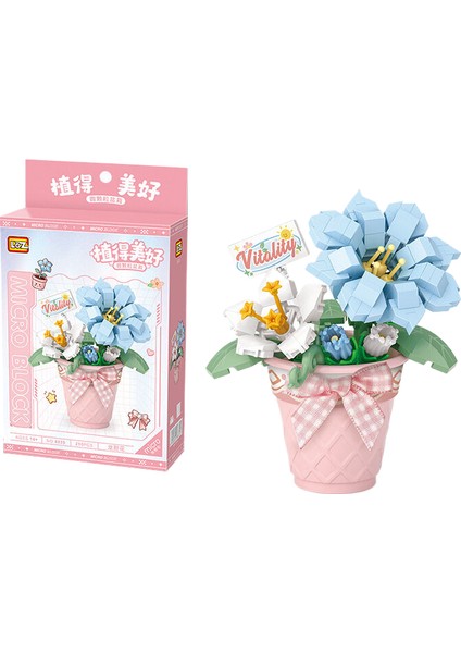 Loz Mini Flowers Çocuk Oyuncak Yapım Seti 210 Parça (Yurt Dışından)