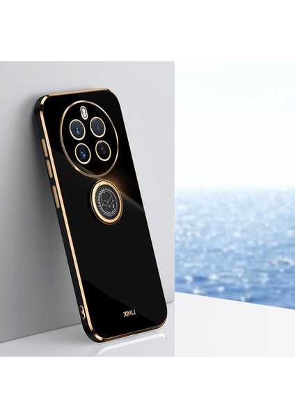 Realme 12 Pro 5g / 12 Pro Plus 5g Kickstand Kılıf Tpu Galvanik Arka Telefon Kapağı (Yurt Dışından)